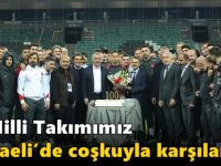 A Milli Takımımız Kocaeli’de Coşkuyla Karşılandı
