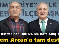Gebze’nin tanınan ismi Dr. Mustafa Anaç’tan,  Erdem Arcan’a tam destek
