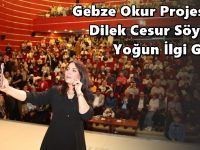 Gebze Okur Projesinde Dilek Cesur Söyleşisi Yoğun İlgi Gördü