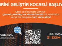 “Şehrini Geliştir Kocaeli” girişimcilere alan açacak