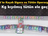 İzmit’te Kaçak Sigara ve Tütün Operasyonu: 2000 Kg Kıyılmış Tütün Ele Geçirildi