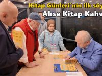 Kitap Günleri’nin ilk söyleşisi Akse Kitap Kahve’de