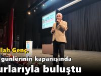 Nurullah Genç, kitap günlerinin kapanışında okurlarıyla buluştu