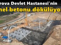 Çayırova Devlet Hastanesi’nin temel betonu dökülüyor
