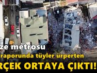 Gebze metrosu 2017 raporunda tüyler ürperten gerçek ortaya çıktı!