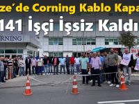 Gebze’de Corning Kablo Kapandı: 141 İşçi İşsiz Kaldı