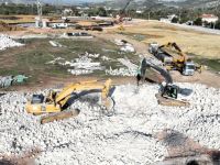 75 dönümlük dev tesiste ilk kazma vuruldu