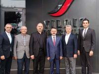 Vali İlhami Aktaş’tan Yıldız Demir Çelik’e Ziyaret