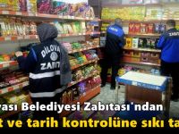 Dilovası Belediyesi Zabıtası'ndan Fiyat ve Tarih Kontrolüne Sıkı Takip