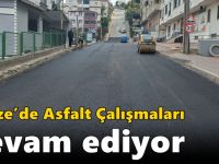 Gebze’de Asfalt Çalışmaları Devam Ediyor