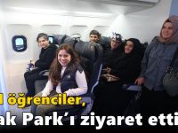 Özel öğrenciler, Uçak Park’ı ziyaret etti