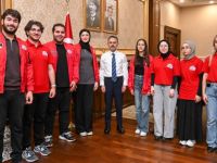 Kocaeli Üniversitesi Teknofest Kulübü’nden Vali İlhami Aktaş’a Ziyaret