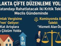 Vatandaşı Rahatlatacak İki Kritik Teklif Meclis Gündeminde