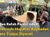 Yeniden Refah Partisi’nden Dilovası’nda Hayatını Kaybeden Ailelere Taziye Ziyareti