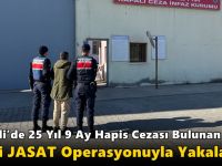 Kocaeli’de 25 Yıl 9 Ay Hapis Cezası Bulunan Firari JASAT Operasyonuyla Yakalandı