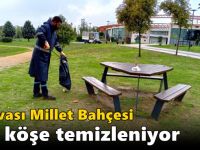 Dilovası Millet Bahçesi dip köşe temizleniyor