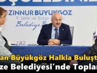 Başkan Büyükgöz Halkla Buluştu Gebze Belediyesi’nde Toplantı