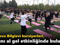 Bilgievi kursiyerleri, matını al gel etkinliğinde buluştu
