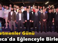 BAŞKAN MUZAFFER BIYIK ÖĞRETMENLERİN BOWLİNG HEYECANINA ORTAK OLDU