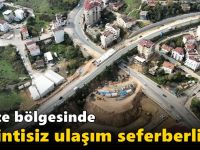 Gebze bölgesinde kesintisiz ulaşım seferberliği