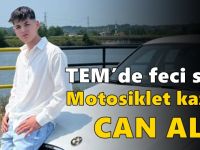 Motosiklet kazası can aldı