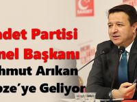 Saadet Partisi Genel Başkanı Mahmut Arıkan Gebze’ye Geliyor