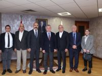 Başkan Büyükakın’a ziyaretçi akını