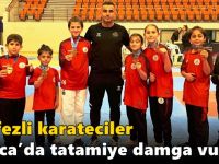 Körfezli karateciler Darıca’da tatamiye damga vurdu