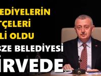 Belediyelerin bütçeleri belli oldu!