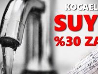 Kocaeli’de suya yüzde 30 zam geldi!