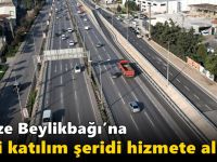 Gebze Beylikbağı’na yeni katılım şeridi hizmete alındı