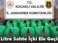 Gebze’de Jandarmadan Kaçak İçki Operasyonu