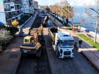 Gölcük Halıdere Sahil Caddesi’ne kapsamlı yenileme