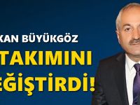 Büyükgöz A Takımını değiştirdi!