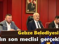 GEBZE BELEDİYESİ ARALIK AYI MECLİSİ TOPLANDI