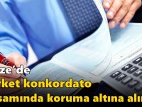 Gebze’de 3 şirket konkordato kapsamında koruma altına alındı