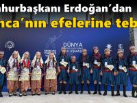 Cumhurbaşkanı Erdoğan’dan Gonca’nın efelerine tebrik