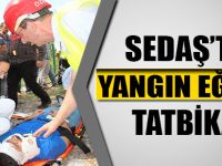 Sedaş'tan eğitim yangın tatbikatı