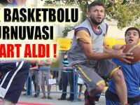 Sokak basketbolu turnuvası start aldı