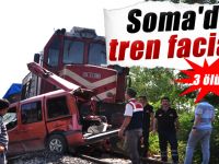 Soma'da tren faciası: 3 ölü