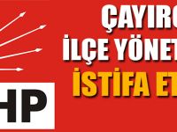 ÇAYIROVA CHP İSTİFA ETTİ