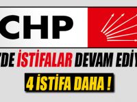 CHP'DE İSTİFALAR BİTMİYOR !