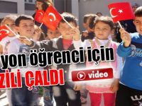 16 milyon öğrenci için ders zili çaldı