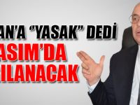 Kuşkan’a “Yasak” dedi 13 Kasım’da yargılanacak