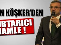 Köşker'den kurtarıcı hamle