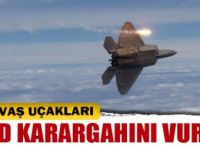 Savaş Uçakları Işid Karargahını Vurdu