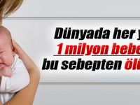 Her Yıl 1 Milyon Bebek Bu Yüzden Ölüyor