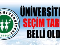 Üniversitede seçim takvimi belli oldu!