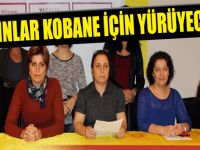 Kadınlar Kobane için yürüyecek
