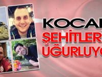 Kocaeli şehitlerini uğurluyor!